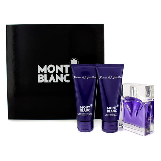 MONT BLANC Femme De Montblanc Edt 75ml & Body Lotion W Set