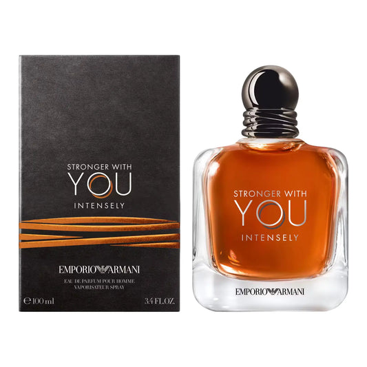 Emporio Armani Stronger With You Intensely by Giorgio Armani 3.4 oz EDP Spray for Men