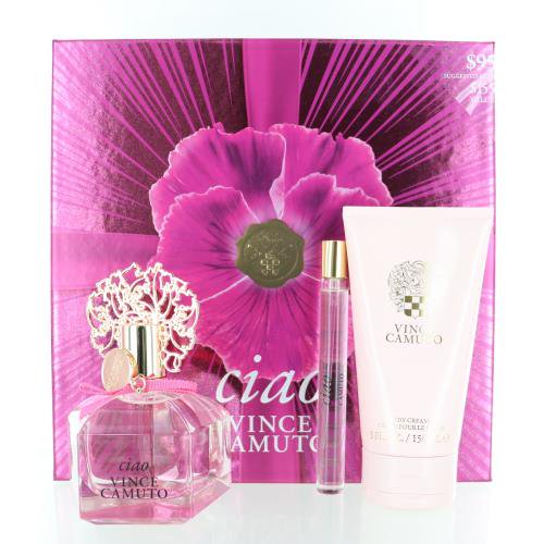 Vince Camuto Ciao 3 Piece Gift Set 3.4 oz EDP Spray W