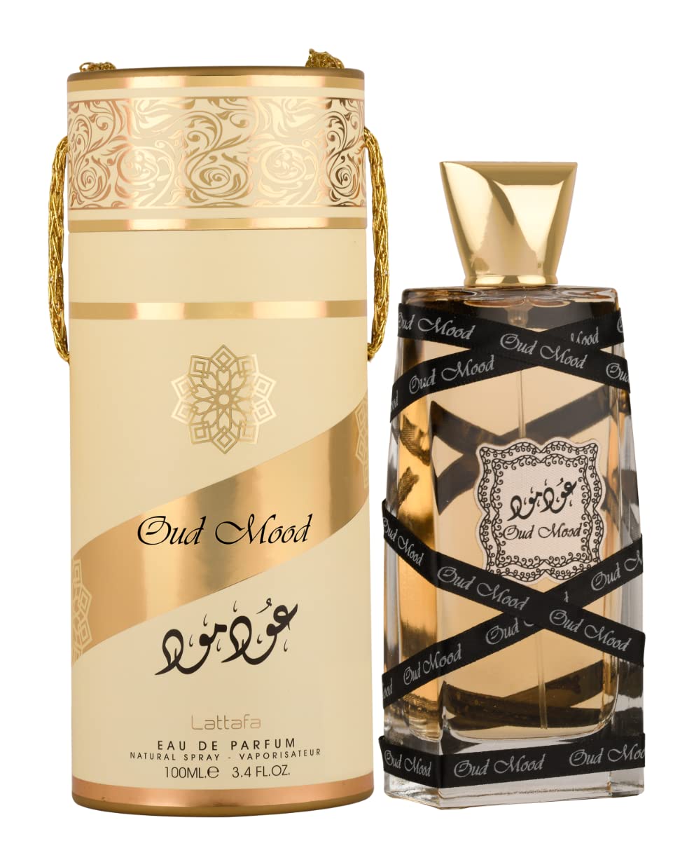 Oud Mood by Lattafa Perfumes 3.4 oz EDP Spray U