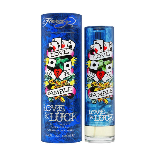 Ed Hardy Love & Luck by Christian Audigier 3.4 oz EDT Spray for Men