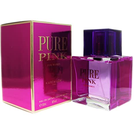 Karen Low Pure Pink EDP Spray for Women, 3.4 oz