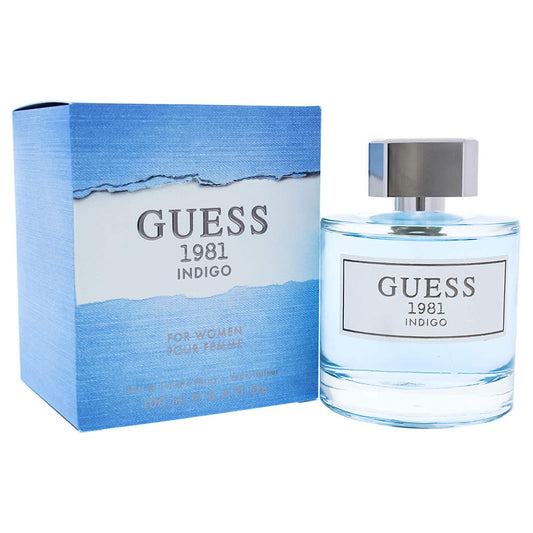 GUESS 1981 INDIGO 3.4 OZ EDT SPRAY W