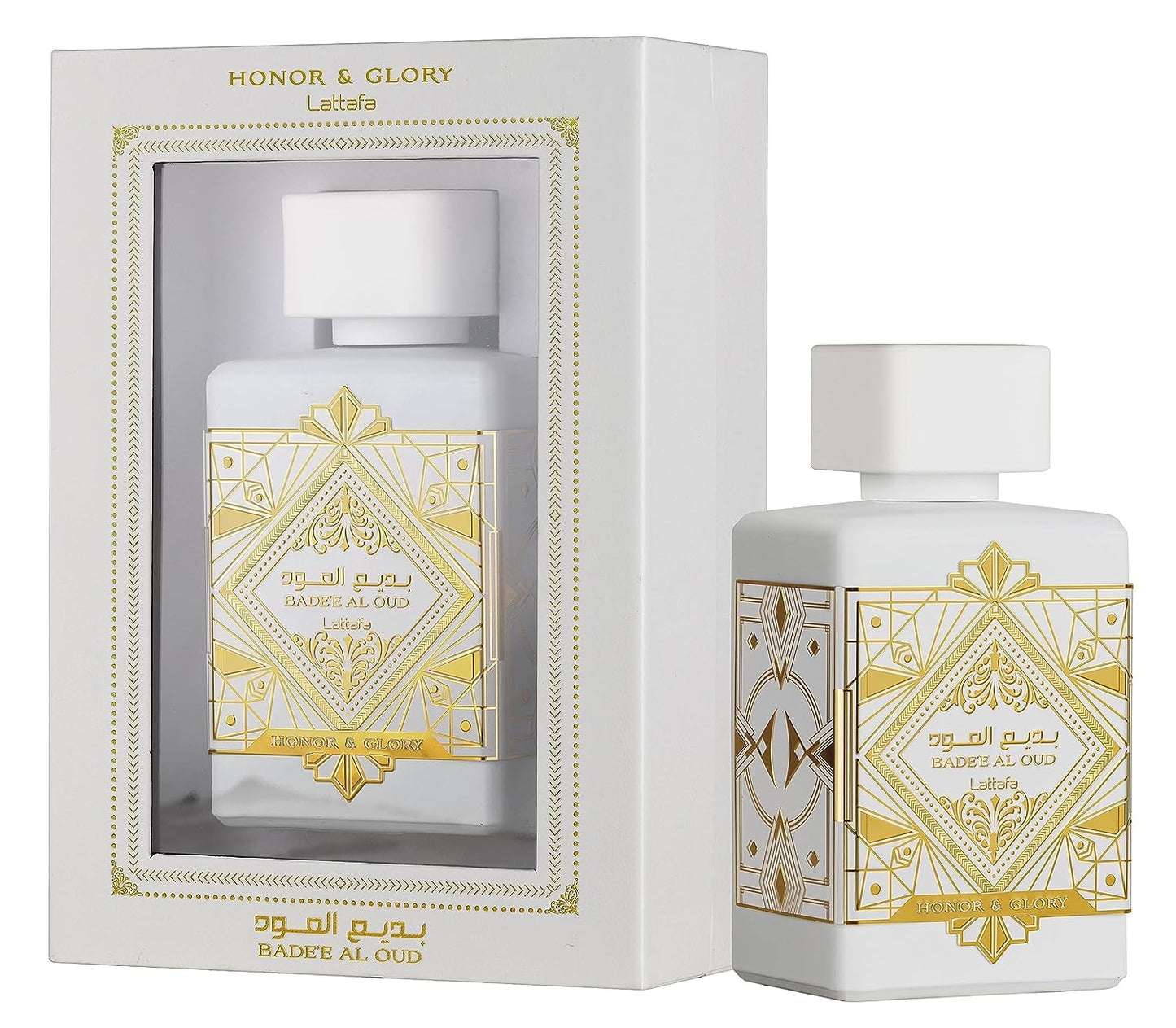 Bade'e Al Oud Honor & Glory by Lattafa Perfumes 3.4 oz EDP Spray U