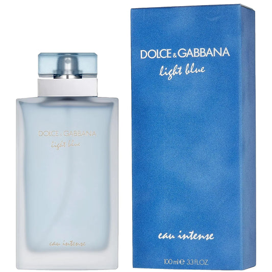 Light Blue Eau Intense by D&G 3.3 oz EDP Spray for Women