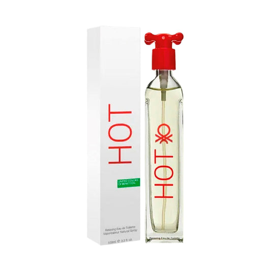 BENETTON HOT 3.3 OZ EDT SPRAY W