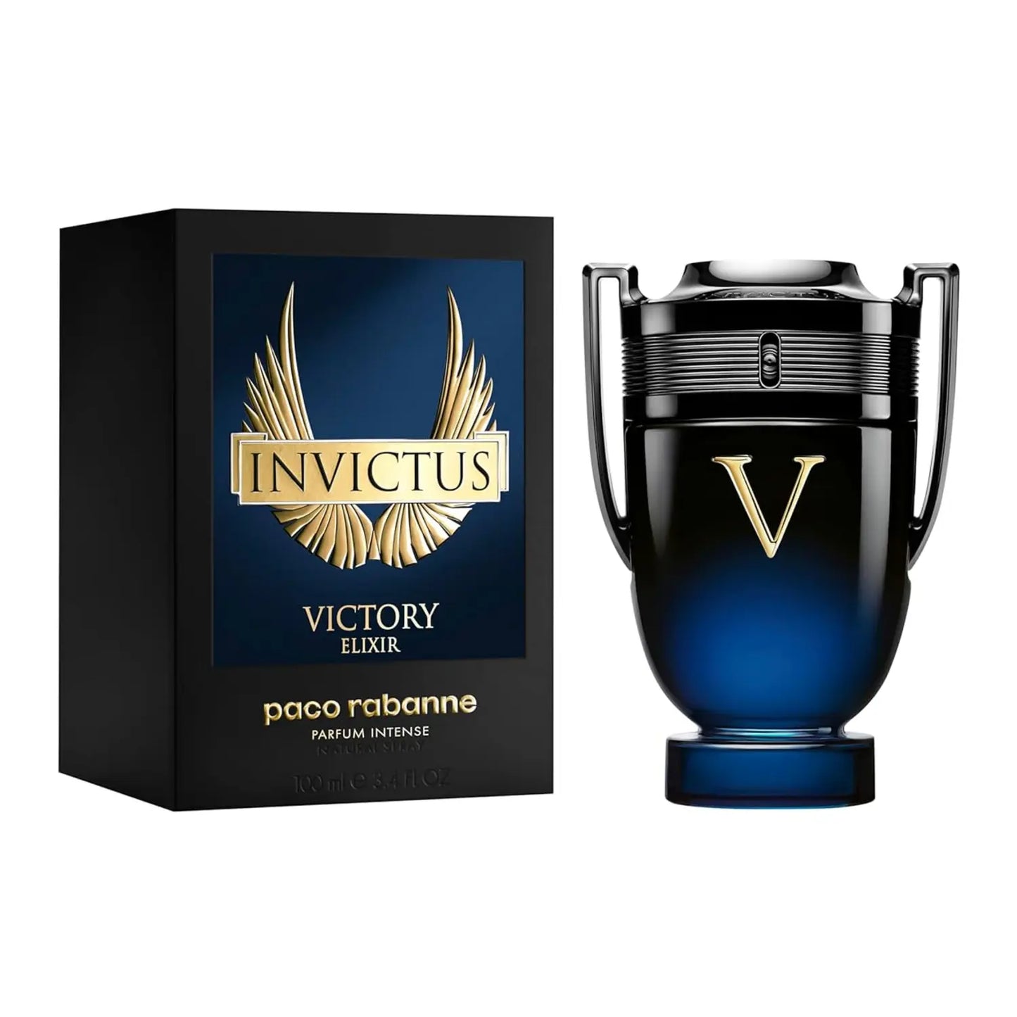 Invictus Victory Elixir by Paco Rabanne 3.4 oz Parfum Intense Spray for Men