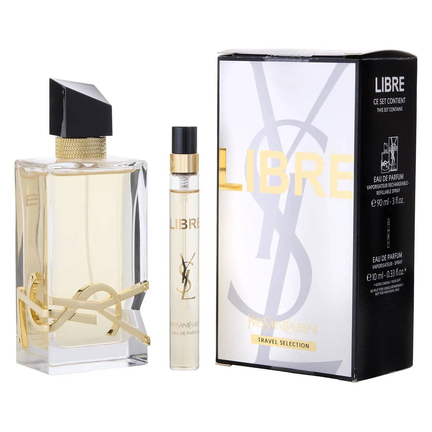 Libre 2 pc Gift Set by YSL 3.0 oz EDP Spray for Women