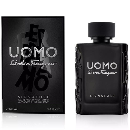 Uomo Signature by Salvatore Ferragamo 3.4 oz EDP Spray for Men